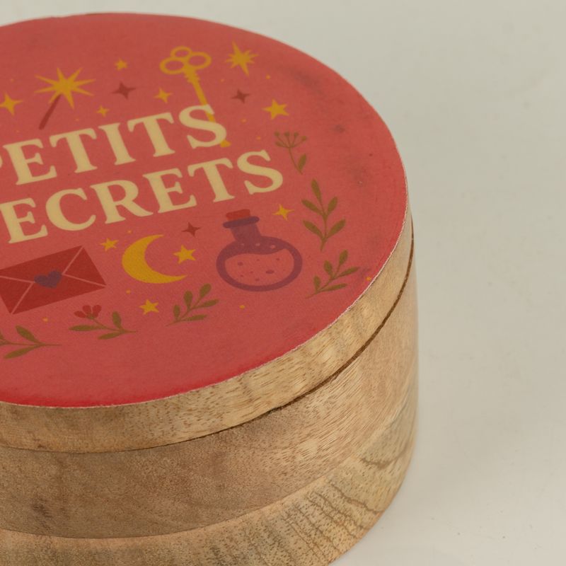 Rond Geëmailleerd Doosje - Petite Secrets