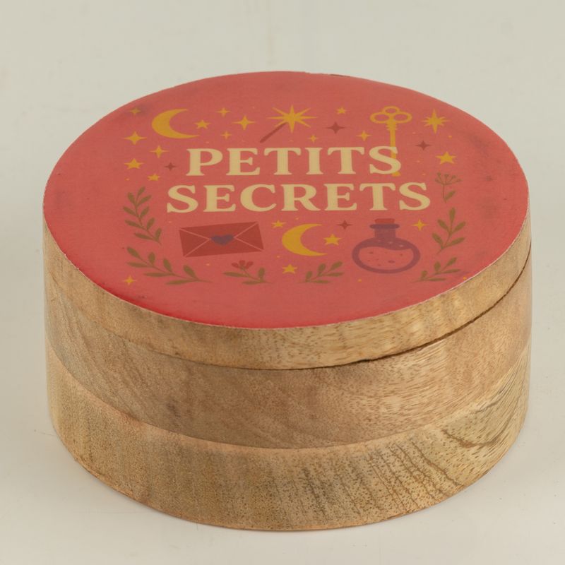 Rond Geëmailleerd Doosje - Petite Secrets
