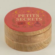 Rond Geëmailleerd Doosje - Petite Secrets