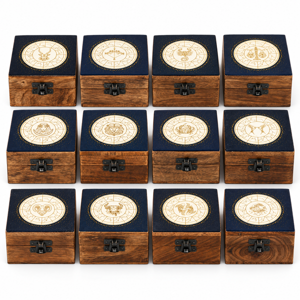 Starterspakket Kleine Geëmailleerde Dozen Sterrenbeelden (2x12 Ontwerpen)