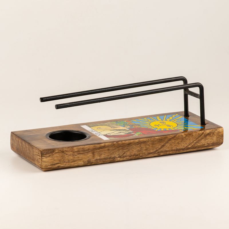 Grote Salie Stick Houder Geëmailleerd - De Zon