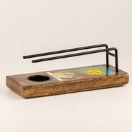 Grote Salie Stick Houder Geëmailleerd - De Zon