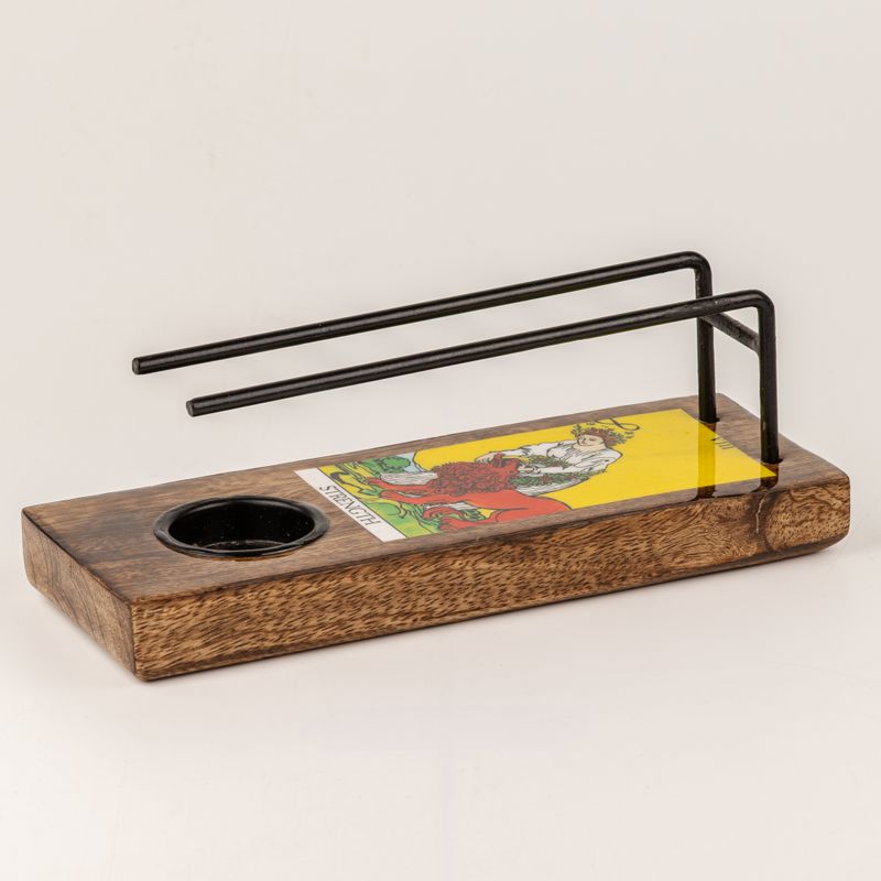 Grote Salie Smudge Stick Houder Geëmailleerd - Kracht