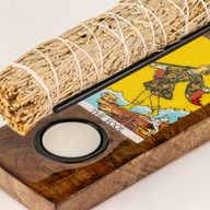 Grote Salieboeket Brander Geëmailleerd - The Fool