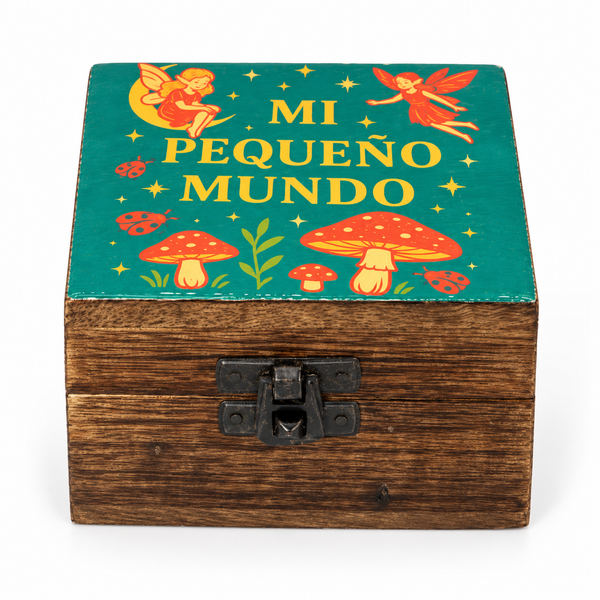 Kleine Geëmailleerde Doos – Mi Pequeno Mundo