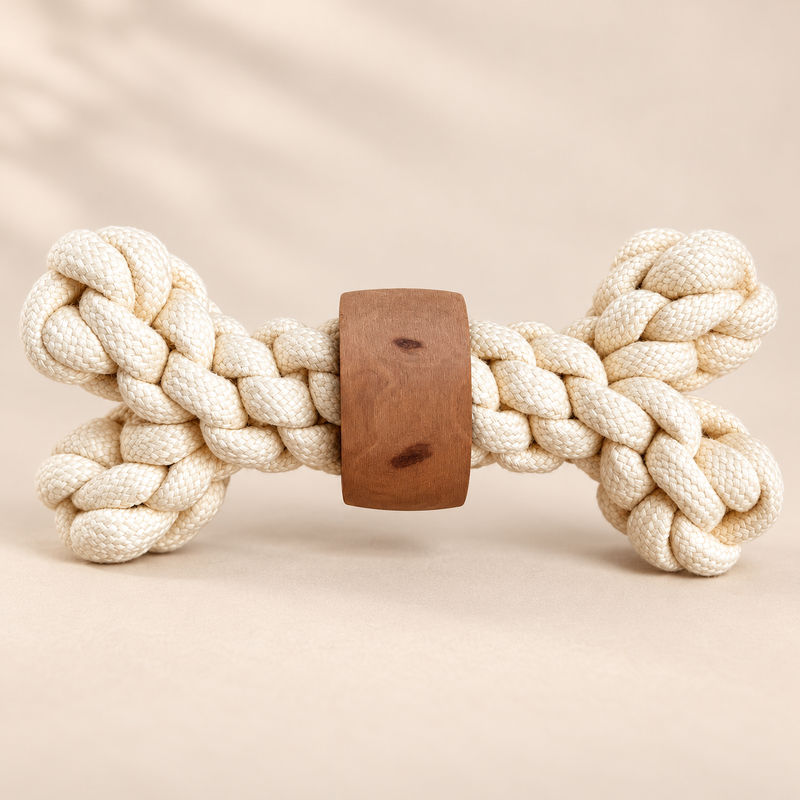 PAW Toys - Koffiehout Kauwbot - Power Knot