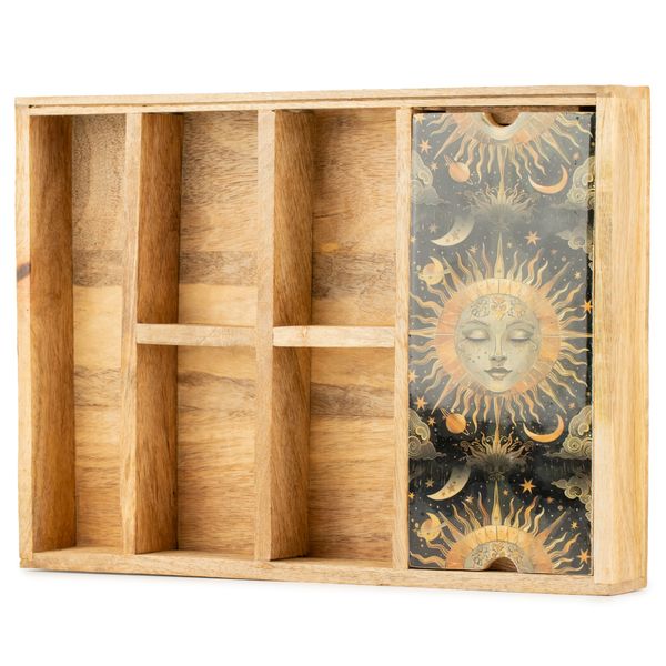 Zonnegodin Tarotdienblad met Kaarthouder