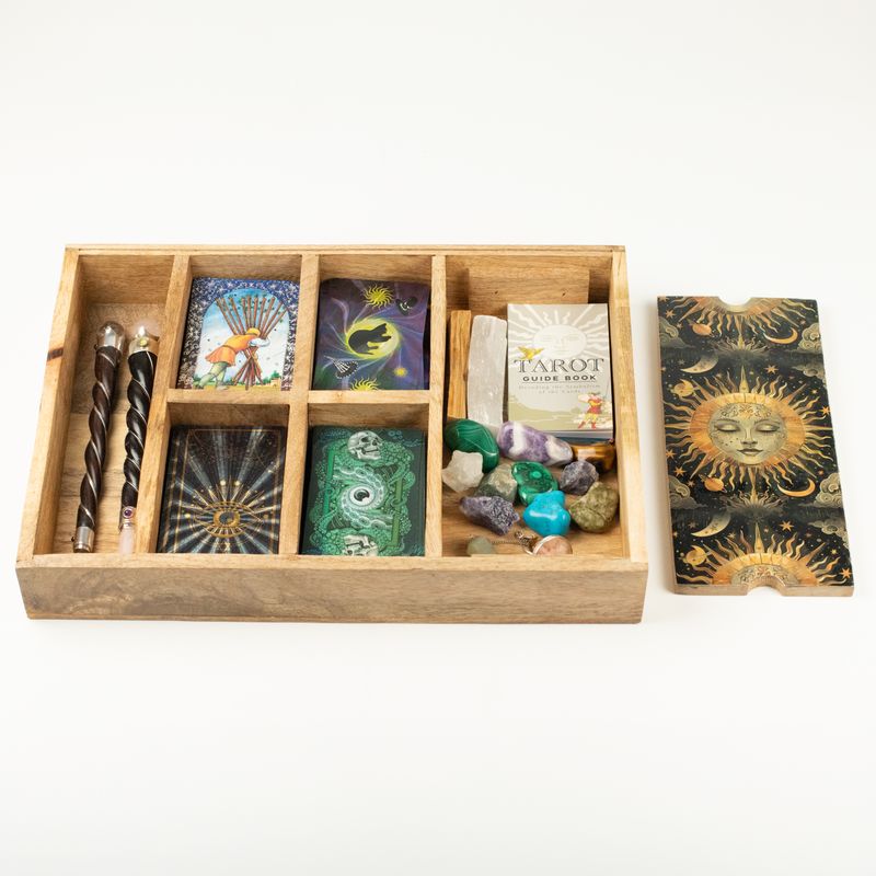 Sun Goddess Tarot Dienblad met Kaarthouder