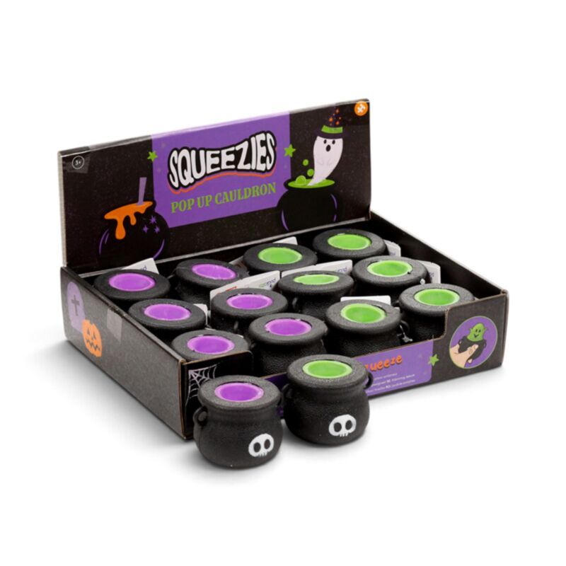 Squeezy Spooky Ketel Pop-Out Speeltje