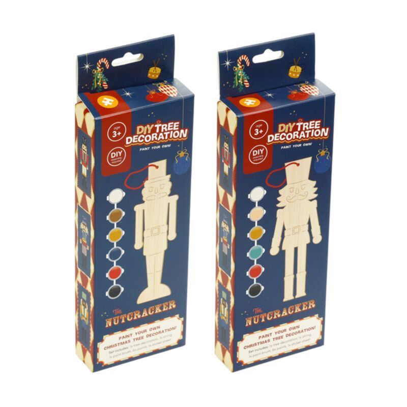 Kerstmis De Notenkraker Zelf Schilderen DIY Kerstboomversiering