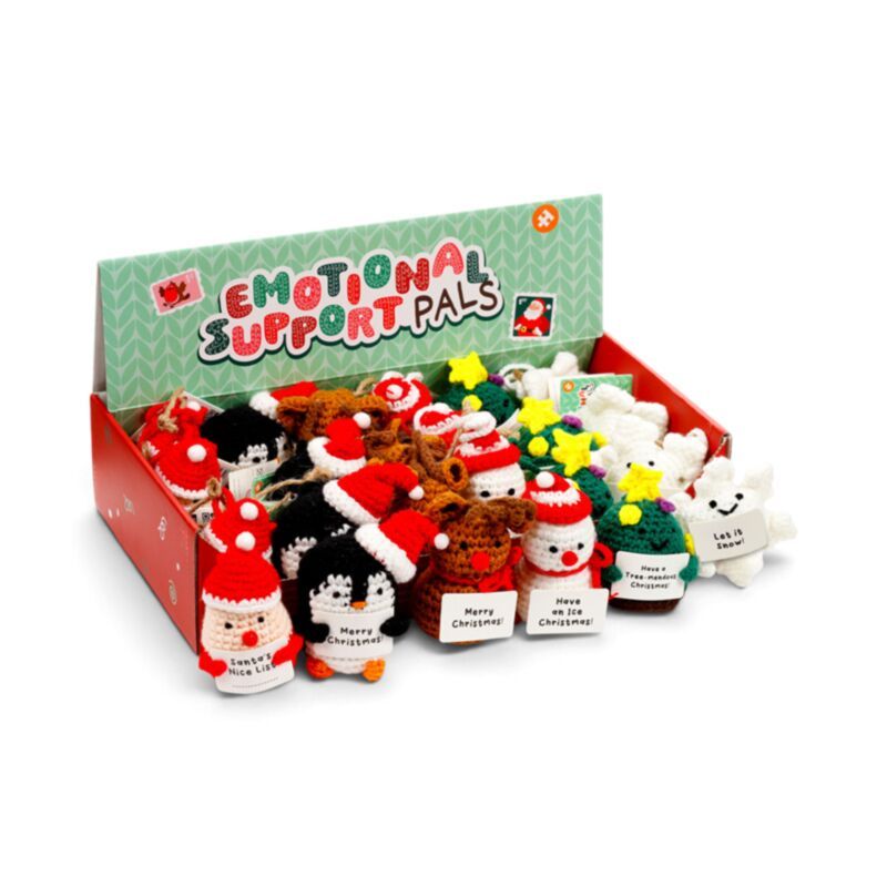 Positieve Emotionele Ondersteuning Gehaakte Kerstmix