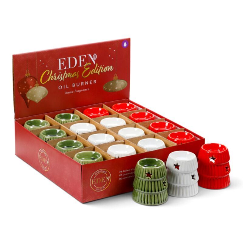 Eden Kleine Abstracte Kerstboom Oliebrander