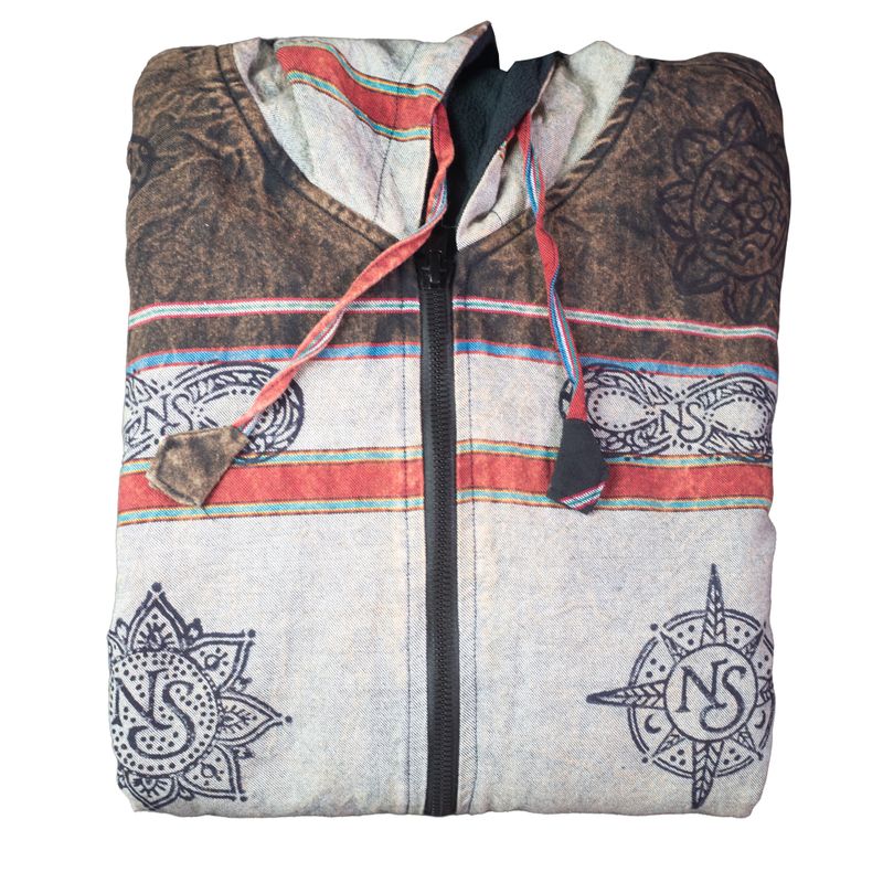 Nomad Sari Himalayan Soul Jas - Stone Mandala - Maat M
