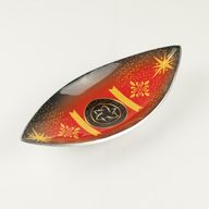 Emaille Wierookbrander - Aluminium - Pagan Triquetra