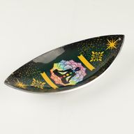 Geëmailleerde Wierookhouder - Aluminium - Lotus Boeddha Chakra