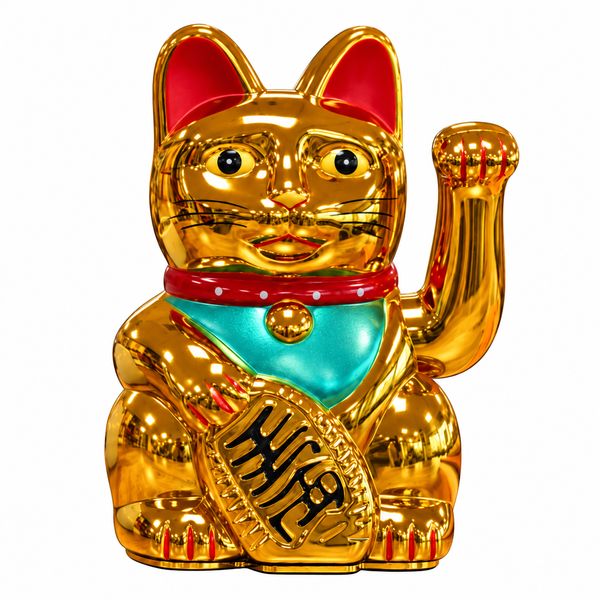 Zeer Gouden Geldkat - 15cm