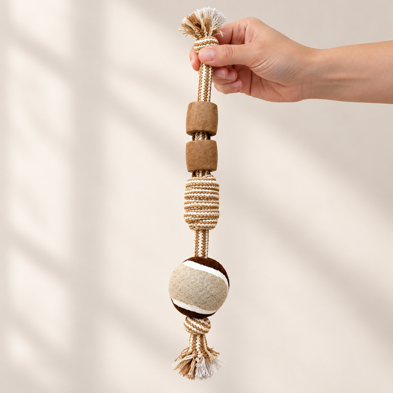 PAW Speelgoed - Koffiehout Kauwstok - Knuckle Ball Batton