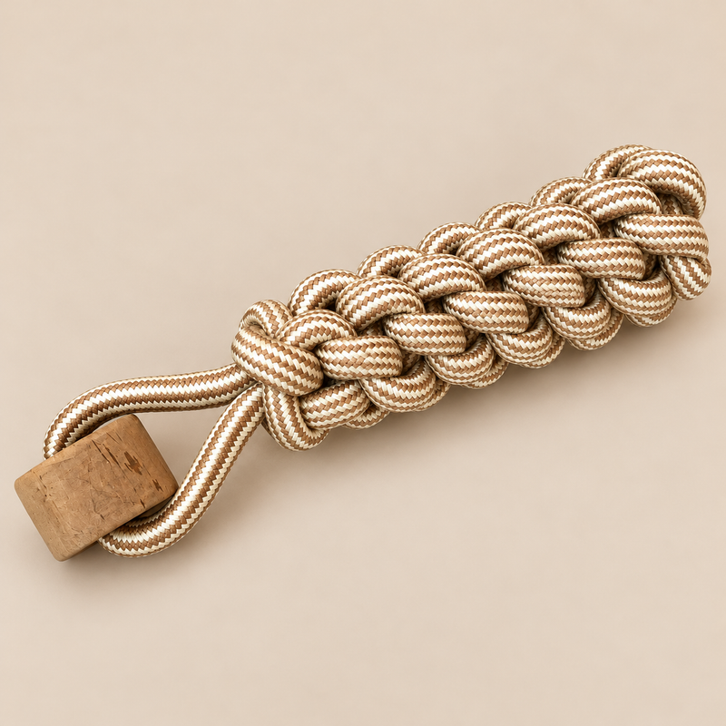 PAW Toys - Koffiehout Kauwstok - Lumberjack Pull