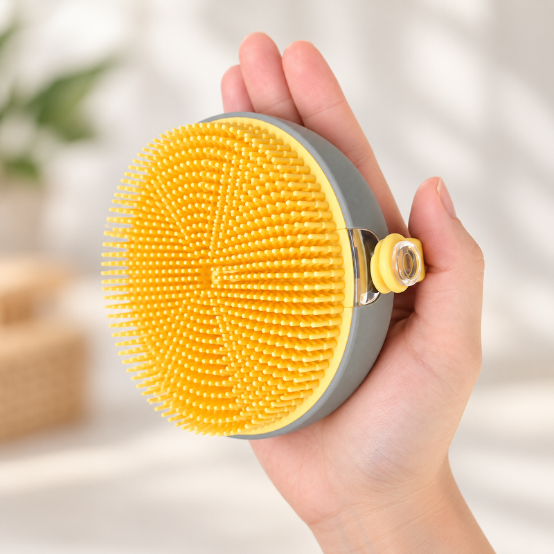 PAW Verzorgingsartikelen - Easy Wash Shampoo & Massage - Siliconen Borstelharen