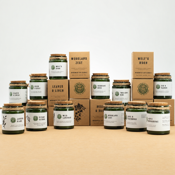 Woodwick Sojakaars Startersset