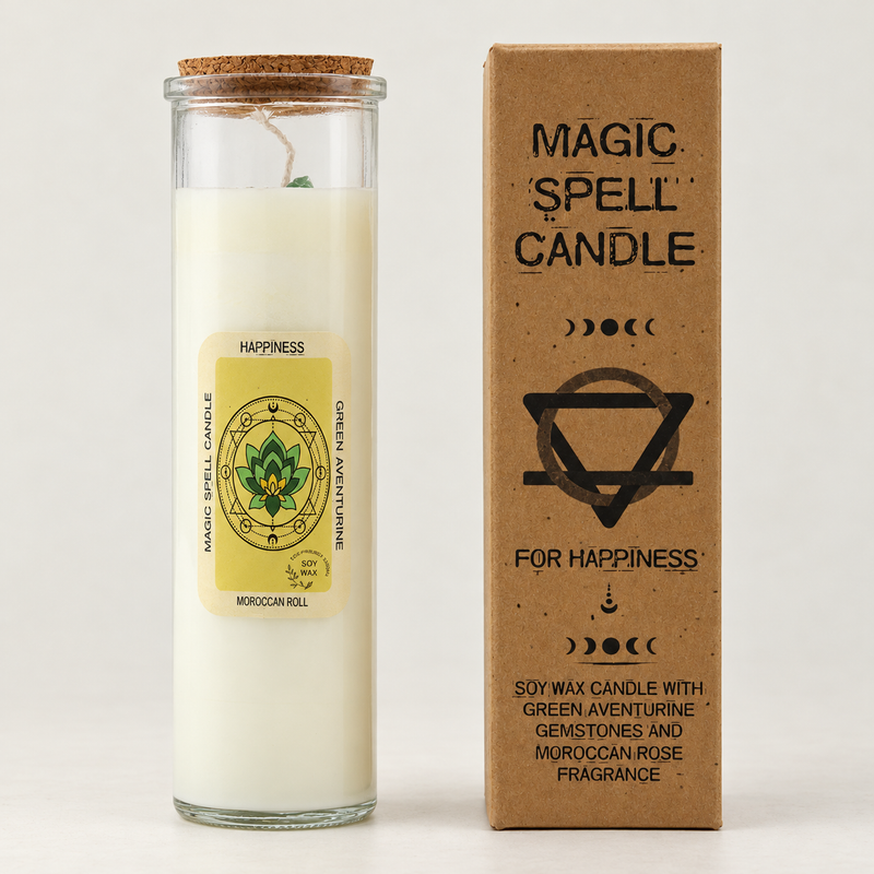 Magische Spreukenkaars - Geluk