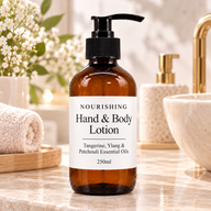 Mandarijn, Ylang & Patchouli Hand- & Bodylotion 250ml - Zonder Etiket