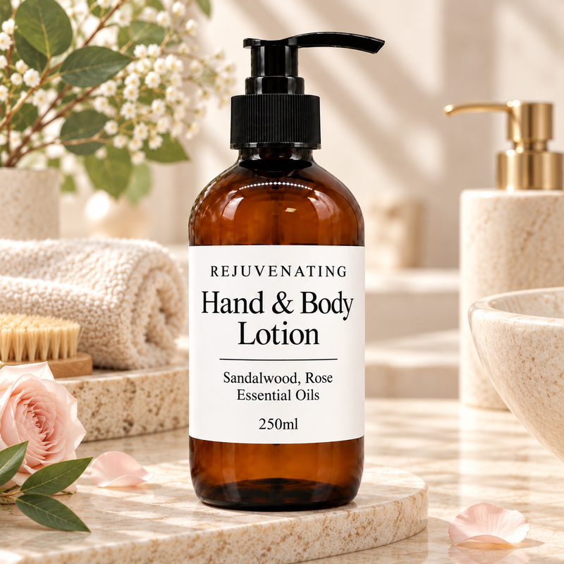 Sandelhout & Roos Hand- & Bodylotion 250ml - Zonder Etiket