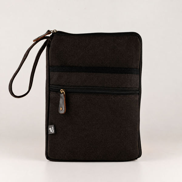 Stonewash Tablethoes - Antraciet - 21x29cm