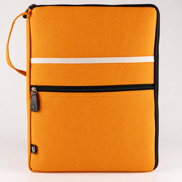 Canvas Grote Laptophouder - Oranje - 30x40cm