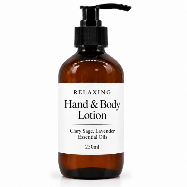 White Label Scharlei & Lavendel Hand & Body Lotion 250 ml