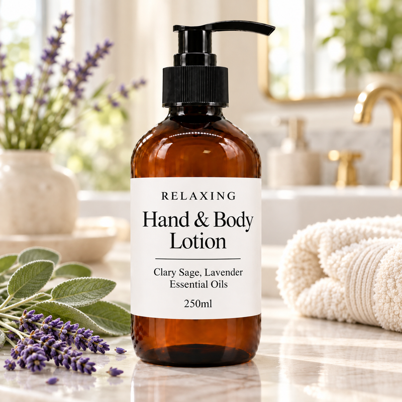 Clary Sage & Lavender Hand- & Bodylotion 250ml - Zonder Etiket