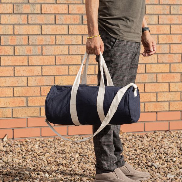 Don't Quit Sporttas - Marineblauw