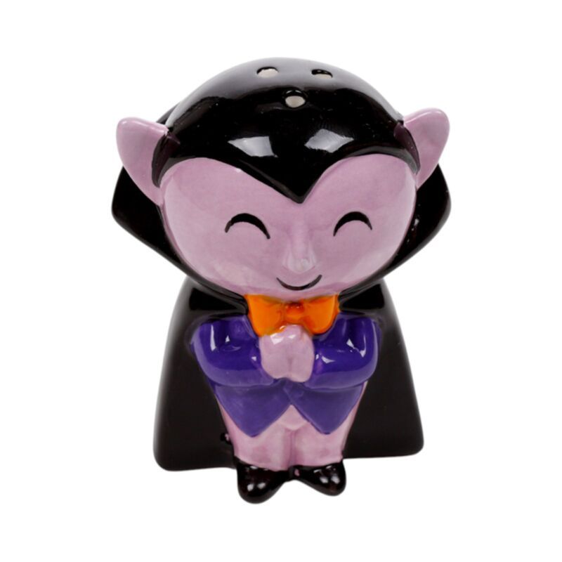 Spooky Dracula & Doodskist Keramische Peper- en Zoutset