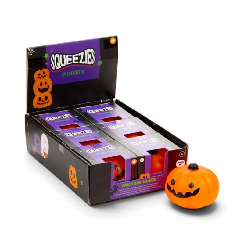 Squeezy Spooky Pompoen Stressbal