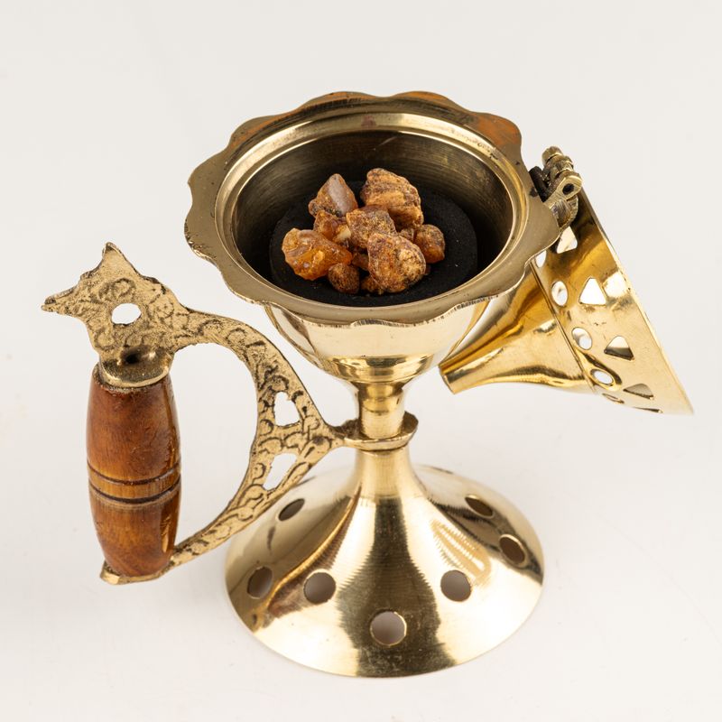 Wierookkegelhouder met Handvat