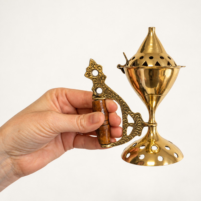 Grote Kegelbrander met Handvat