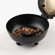 Grote IJzeren Wierookbrander - Gouden details