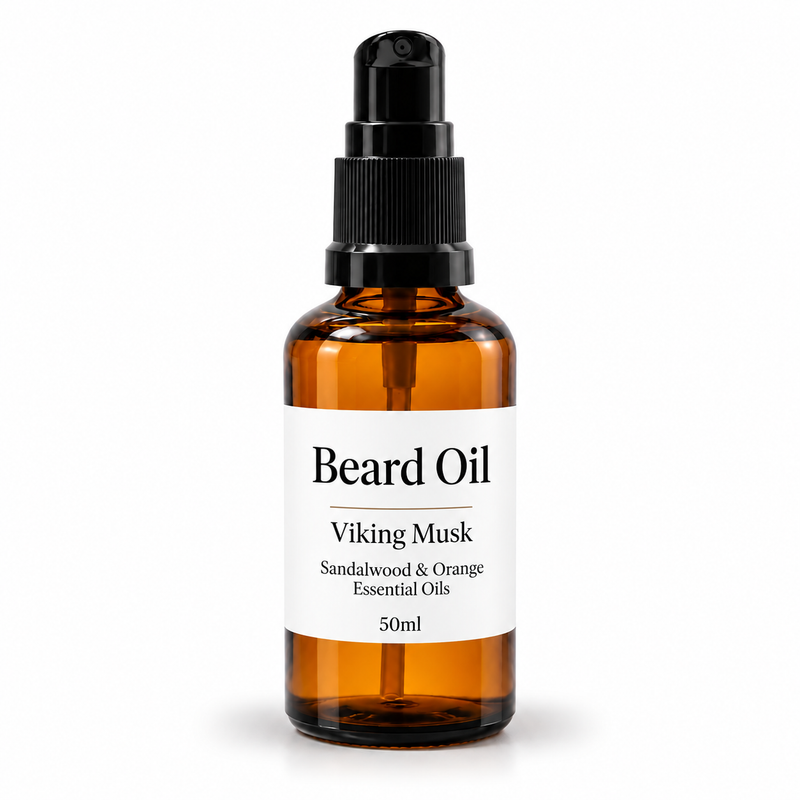 50ml Baardolie - Viking Musk - Zonder etiket