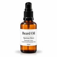 50ml Baardolie - Spartan Hero - Zonder Etiket