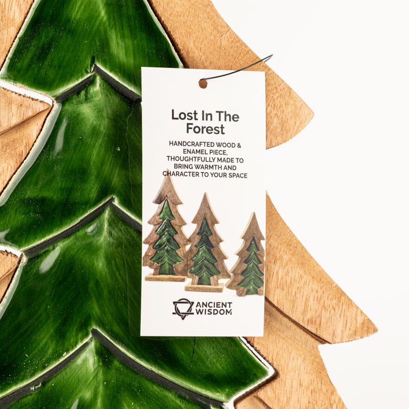 Lost in the Forest - Grote 3D Boom (39,5x24x2,5cm)