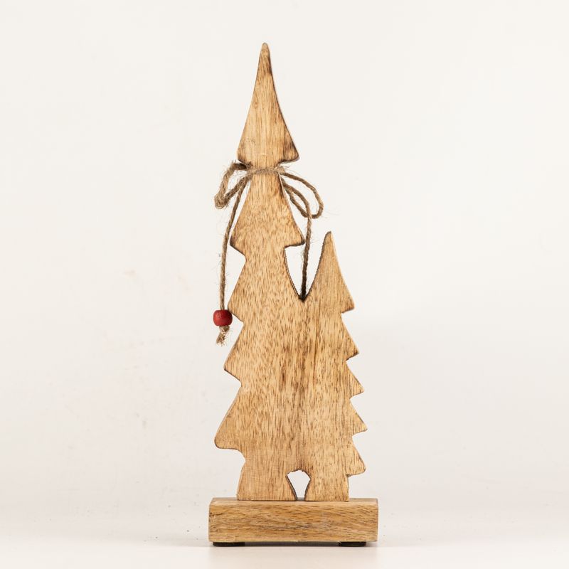 Lost in the Forest - Klein - Twee Geëmailleerde Bomen - (25x8x2.5cm)