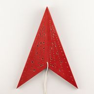 Sterlamp - Lucky Red - Zevenpunten - 60 cm