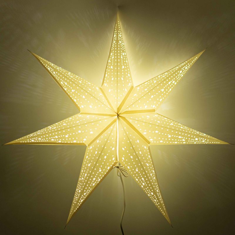 Sterlamp - Klassiek Wit - Zevenpuntig - 60 cm