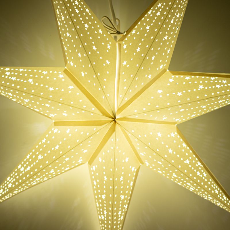 Sterlamp - Klassiek Wit - Zevenpuntig - 60 cm