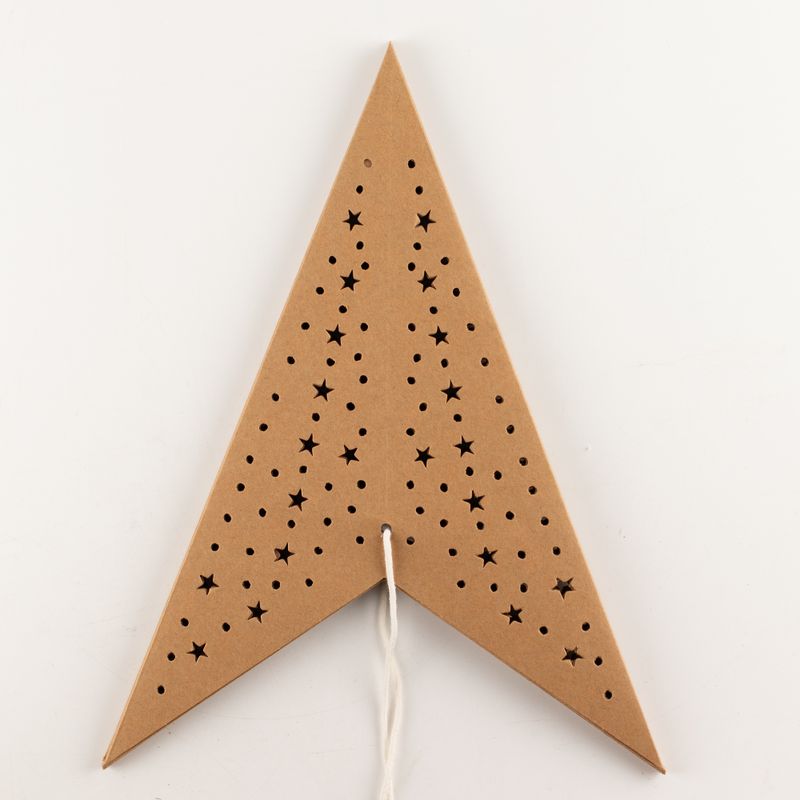 Sterlamp - Natuurlijk Bruin - Zevenpuntig - 60 cm