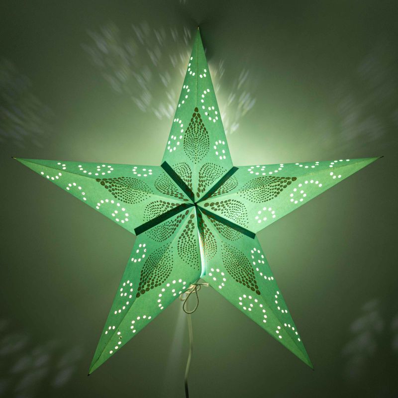 Sterlamp - Green Festival - Vijfpuntig - 60 cm