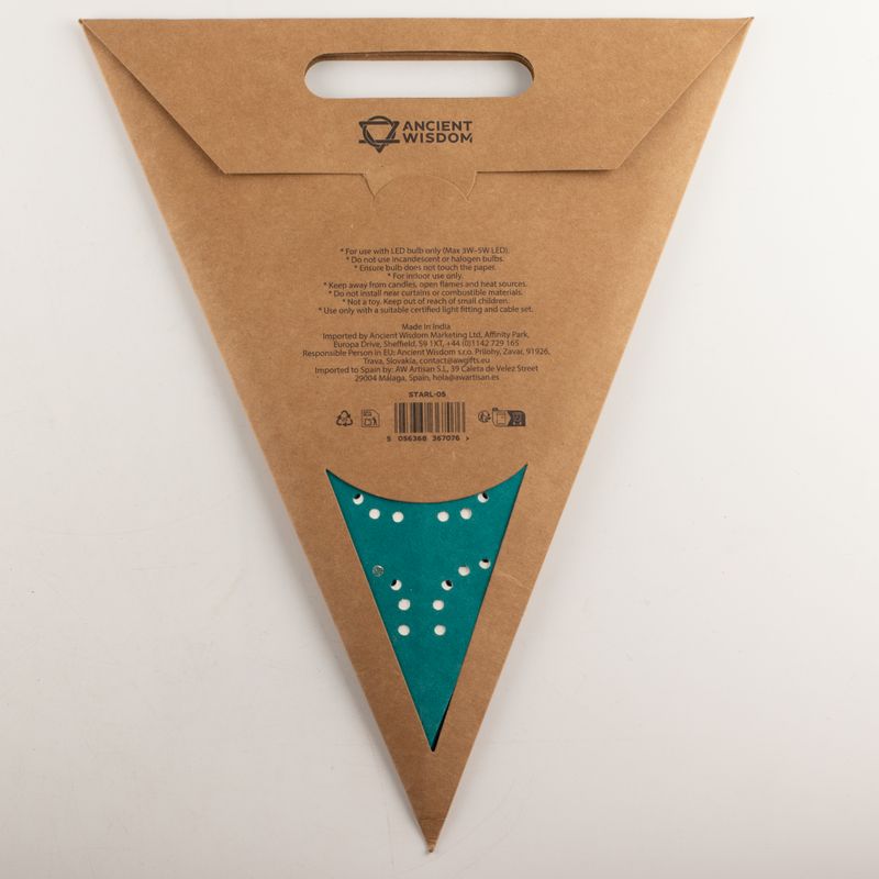 Sterlamp - Green Festival - Vijfpuntig - 60 cm