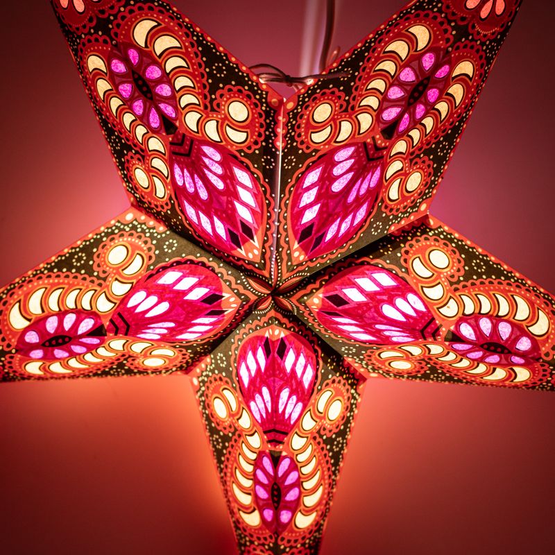 Sterlamp - Fire Festival Vijfpuntig - 60 cm