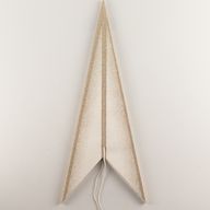 Sterlamp - Super Nova Champagne Glitter Negenpunt - 90 cm