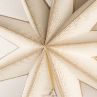 Sterlamp - Super Nova Champagne Glitter Negenpunt - 90 cm